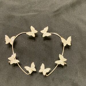 Sparkling Butterfly Hair Clip